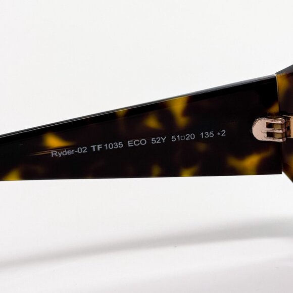NEW TOM FORD RYDER-02 TF1035 52Y WOMEN SQUARE SUNGLASSES FT1035/S 52Y - Picture 8 of 10